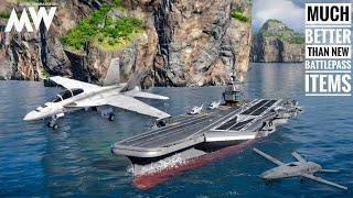 F18 Super Hornet & MQ-25 better than new BP striker & drone, - Modern Warships