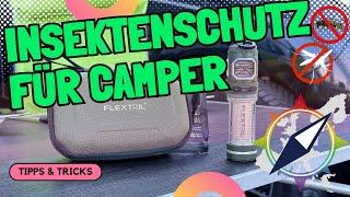 Insektenschutz für Camper - Perfekte Mittel gegen Mücken und Wespen