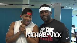 Michael Vick & Nelly |  CELEBRITY SWEAT