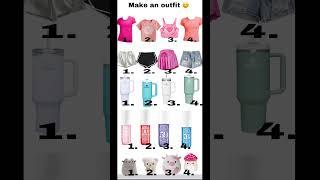 Make a outfit ️#preppy #aesthetic #trend
