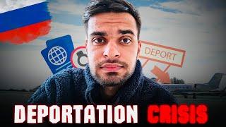 Why Many People Deport From Russian Airport  Important Video Guys 