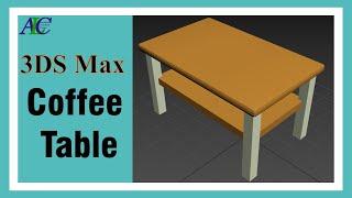 Coffee table on 3ds Max