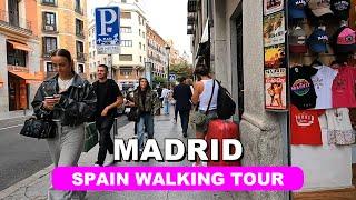 Madrid, Spain  | Walking Tour 4K 60FPS HDR | September 2024 (▶125min)