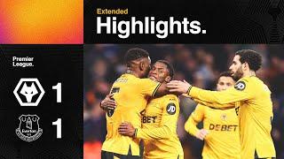 Munetsi scores at Molineux | Wolves 1-1 Everton | Extended highlights