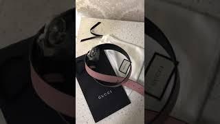 Как определить оригинальный ремень от Gucci?