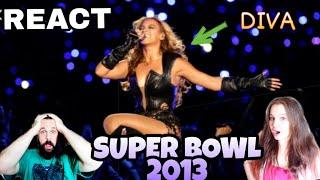 REAGINDO: BEYONCÉ - SUPER BOWL 2013 (REACT)