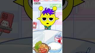 SPRUNKI SIMON MUKBANG SUP AYAM SEGER #sprunki #animation #sprunkimod #funny #games
