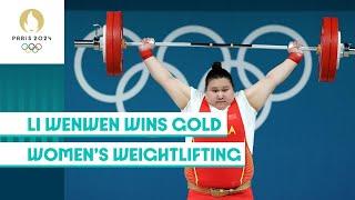 Li Wenwen Wins  | Women's Weightlifting +81kg | #Paris2024 Highlights