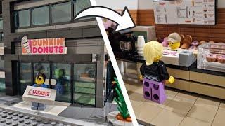 I Built A LEGO Dunkin Donuts...