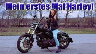 Ich fahre zum erstem Mal Harley Davidson ! #harley