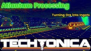 Turning the Altlantum Ore into Ingots - Techtonica