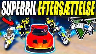 SUPERBIL EFTERSÆTTELSE - MOTORCYKEL BETJENT ‍️️ - GTA V FIVEM (RP) - DANSK POLITI