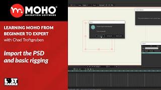 06. Import the PSD and basic rigging
