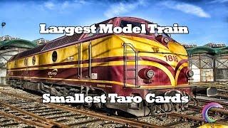 Size TV | Episode 2 | World's Largest Model Railway and Smallest Taro Cards