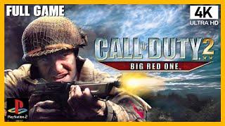 Call of Duty 2 : Big Red One (PS2) | Full Walkthrough in 4K (No Commentary) [LongPlay]