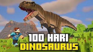 100 Hari Minecraft Dunia Dinosaurus - Memasuki Mesin Waktu