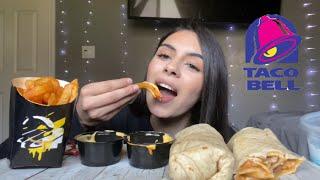 Asmr Tacobell mukbang (no talking) eating sounds