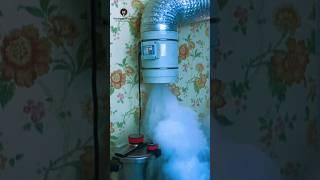 Modern kitchen Ventilation System  #interiordesign #ventilation #craft #shortvideo
