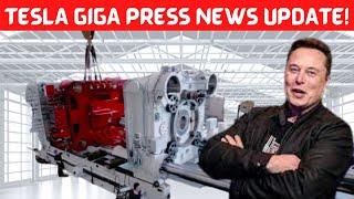 Tesla Cybertruck GIGAPRESS News Update!