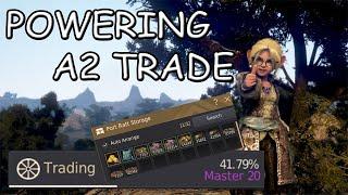 BDO Beginner 0 to Guru Hero - Money Crates Part 2 - Power level Trade to Artisan 2