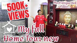 My Home Tour New ️ | Karthikha Channel Full Home Tour | Home Tour in Tamil