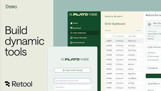 Retool External Apps | Build dynamic tools