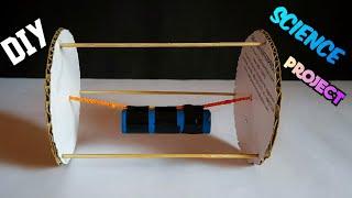 DIY Rolling Toys Move Forward & Backward | How to make science project | @AloneCreator21