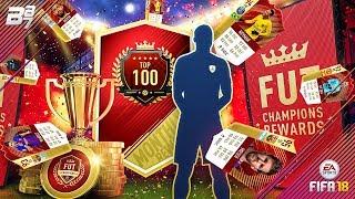 TOP 100 MONTHLY FUT CHAMPIONS REWARDS! GUARANTEED ICON AND 44 RED INFORMS! | FIFA 18 ULTIMATE TEAM