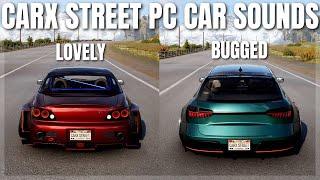 All Car Sounds in CarX Street PC | We need Car Sound Updates!