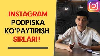 INSTAGRAM SIRLARI 2020!| PODPISKA KO'PAYTIRISH | Инстаграм секреты!