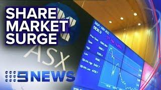 Australian stocks hit all time high | Nine News Australia