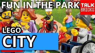 LEGO City: Fun in the Park City People Pack Review! New Baby & Wheelchair for Minifigures! Set 60134