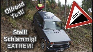 Der beste Geländewagen der Welt am Limit!!  EXTREM-Test! Lada 4x4