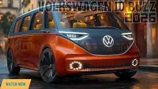  WOW! 2025-2026 Upcoming  Volkswagen ID. Buzz: Next-gen Electric Van Unveiled! 