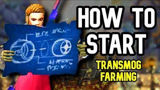 HOW TO START TRANSMOG FARMING: A beginner step by step guide