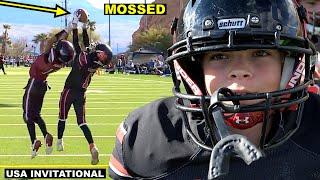 AMAZING CATCH AND COMEBACK WIN AT USA INVITATIONAL FOOTBALL TOURNAMENT! 