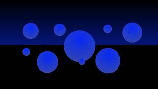 Синие шары видеофон,футаж / background, futage blue balloons