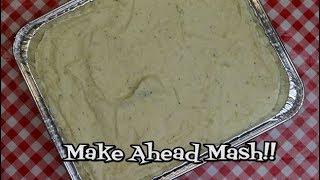 Creamy Make Ahead Mashed Potatoes ~ Make Ahead Thanksgiving ~ Holiday Recipes ~ Noreen's Kitchen