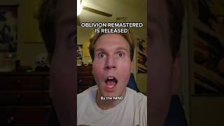 OBLIVION REMASTERED IS RELEASED #shorts