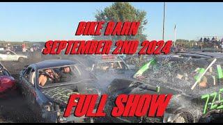 BIKE BARN DEMOLITION DERBY SEPT 2ND 2024 FULL SHOW