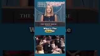 What's the state of the border? | Karoline Leavitt Holds a Press Briefing for the Kids #shorts #news
