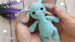 СЛОН ВЯЗАНЫЙ КРЮЧКОМcrochet elephantgehäkelter Elefant