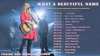 What a Beautiful Name️Best Hillsong Worship Songs Playlist With Lyric 2024️ Hillsong Worship|Lyric