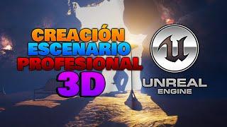 CREA un ESCENARIO REALISTA como un PROFESIONAL con UNREAL ENGINE 4 | UE4 TUTORIAL para PRINCIPIANTES