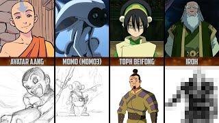 ORIGINAL Avatar Character Designs! | Avatar - The Last Airbender | Avatar - Der Herr der Elemente