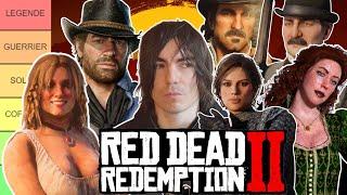 TIER LIST DES PERSONNAGES DE RED DEAD REDEMPTION 2