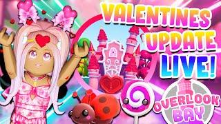 ️ Overlook Bay VALENTINES FESTIVAL Is NOW HERE ️ | Roblox Overlook Bay