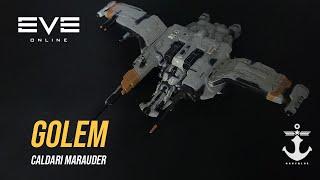 【EVE Online】 Caldari Marauder Golem - DIY Model Making