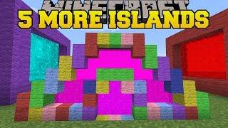 Minecraft: 5 MORE ISLANDS! - THE 8 ISLANDS - Custom Map [2]