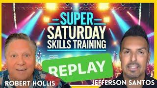 Super Sat Skills Training | Aug 17th, 2024 | Jefferson Santos and Robert Hollis #trading #fyp